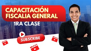 CONCURSO FISCALIA GENERAL 1 CLASE [upl. by Ssyla113]