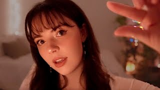 ASMR Stress amp Negativity Plucking Snipping low light eyes closed [upl. by Tildie635]