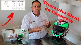 Como saber o tamanho ideal do seu Capacete [upl. by Leviralc]