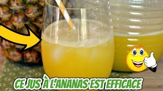 Ce jus à l’ananas est efficace contre la toux réduit la douleur régule l’hypertension artérielle e [upl. by Leba428]