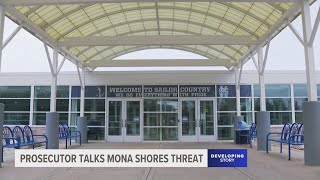 Prosecutor says charges will be filed after Mona Shores threat [upl. by Rapsag]