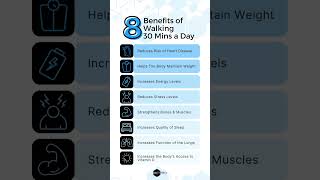 8 Benefits of Walking 30 Minutes a Day [upl. by Polito]