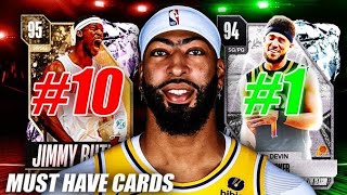 THESE ARE THE TOP 10 MUST HAVE CARDS IN NBA 2K24 MyTEAM [upl. by Karalee709]