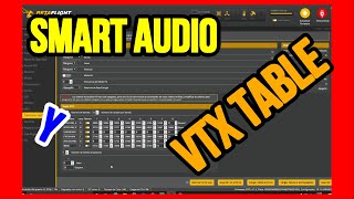 Betaflight SmartAudio y VTX Table conexion vtx fc configuracion version smart audio cargar tabla [upl. by Brenton]