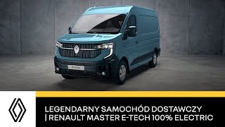 legendarny samochód dostawczy  Renault Master ETech 100 electric [upl. by Sarena]