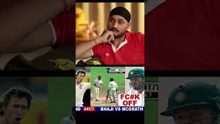 Bhajji Vs McGrath story  भज्जी के साथ स्लेजींग करने के बाद मेकराथ ने क्या कहा  cricket shorts [upl. by Ydasahc]