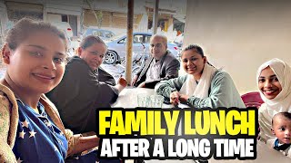 Family Lunch After A Long Time 😍 Sari Family 1 Sath Bahir Gay 🥰 [upl. by Moyer]