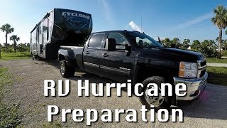 RV Hurricane Evacuation  Hurricane Irma [upl. by Ludlew]