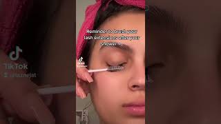 the lash chat ✨️ lashtransformation beautytreatment lashextensions lashclass beauty lashextens [upl. by Sternberg562]