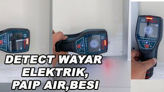 Detect Wayar Elektrik Paip Air Sebelum Tebuk Dinding [upl. by Letnuahs]