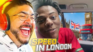 CASTRO REACTS TO ISHOWSPEEDS FIRST TIME IN LONDON [upl. by Cathleen]