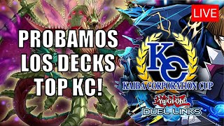 PROBAMOS LOS DECKS TOP KC Y JUGAMOS UN RATO  YuGiOh Duel Links yugiohduellinks [upl. by Robin]