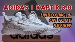 NEW Adidas Kaptir 30 Unboxing and On Foot Review [upl. by Einhpets703]