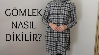 Gömlek Nasıl Dikilir  ortadüzey [upl. by Aronow]