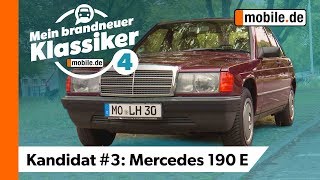 OldtimerSerie Mercedes 190 E  Mein brandneuer Klassiker  mobilede [upl. by Eillehs]