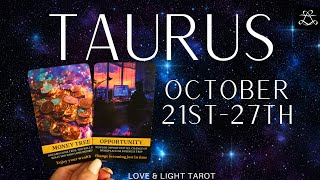 Taurus♉️ Youre a Magnet For MIRACLES quotJust in timequot💫October 2127 [upl. by Relly]