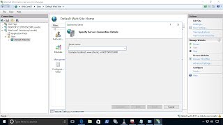 How to Remotely Administer IIS with the IIS Manager GUI Tool [upl. by Odrarej]