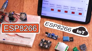 ESP8266  Arduino  database  Control Anything from Anywhere [upl. by Valora299]