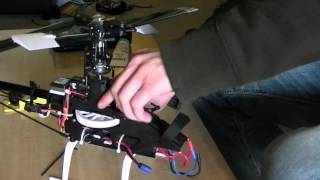 Eflite Blade 450  Upgrades and test 3D flight [upl. by Yemarej345]