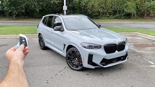 2024 BMW X3M Competition Start Up Exhaust Test Drive Walkaround POV and Review [upl. by Evante78]