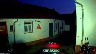 Flying flame thrower Quadrocopter mit kleinem Flammenwerfer [upl. by Nappy]