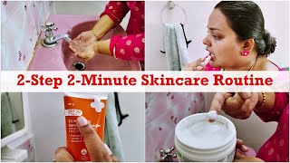 10 Things to know before doing skincare  2 Product skincare routine for busy mornings [upl. by Faxun505]