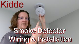 Kidde Smoke Detector Wiring and Installation [upl. by Ynaffat]