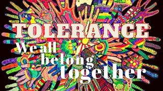 ToleranceA catchy Song with LyricsLets practise tolerance With neighbours and friends [upl. by Schenck]