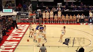 DIVISION 1 GIRLS STATE CHAMPIONSHIP Springboro vs Olmsted FallsCONDENSED [upl. by Siraved]