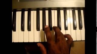 Beginner Piano Lessons The D Minor Scale [upl. by Dannel]