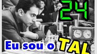 Mikhail Tal vs Mikhail Mukhin  Eu sou o Tal 24 [upl. by Ayekam]