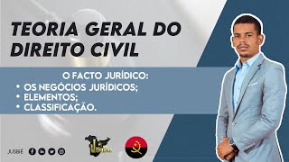 Os Negócios Jurídicos  Teoria Geral do Direito Civil  Aula 19 [upl. by Ayanahs]