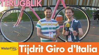 Terugblik openingstijdrit Giro dItalia vanuit Apeldoorn  WIELRENNEN [upl. by Aniad405]