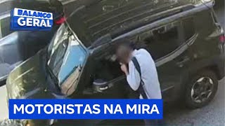 Reportagem do Dia Criminosos aterrorizam motoristas na Avenida Paulista [upl. by Fishbein]