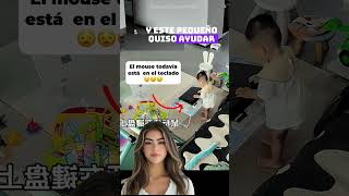 ¿Bebé ayuda a mamá ¡Desastre adorable 😱💻 [upl. by Ikram]