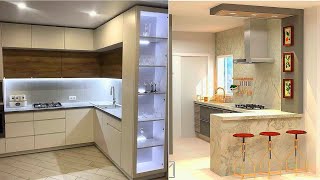 100 Modular Kitchen Design Ideas 2024 Open Kitchen Cabinet Colors Modern Home Interior Design Ideas [upl. by Kubetz649]