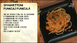 Quel che bolle in pentola TV2000  Spaghettoni funiculì funiculà [upl. by Ynobe226]