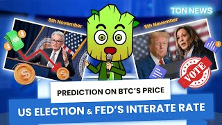 Bitcoin Price US Election amp FED’s Interest Rate Effect  TON News 4 [upl. by Suoicul376]