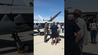 MQ9 Reaper Drone at the Yuma Air Show  Marine Corps militaryaviation [upl. by Sacks]