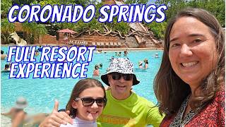 Checking Into Disneys Coronado Springs Resort Our Full Resort Experience [upl. by Knox238]