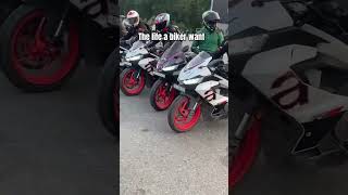 Bikers life riders ytshorts shorts biker superbikes motovlog bmw kawasaki sundayrides [upl. by Anoed]