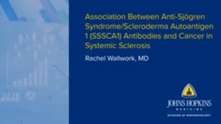 AntiSjogren SyndromeScleroderma Autoantigen 1 SSCA1 Antibodies and Cancer in Systemic Sclerosis [upl. by Lac]