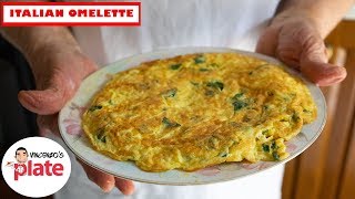 MOUTHWATERING ITALIAN OMELETTE  How to Make Egg Omelette  Frittata Recipe [upl. by Mensch304]