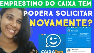 EMPRESTIMO DO CAIXA TEM JA PAGUEI POSSO FAZER OUTRO EMPRSTIMO [upl. by Arodal835]