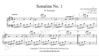 Latour  Sonatina No 1 23  Pastorale [upl. by Greeson]