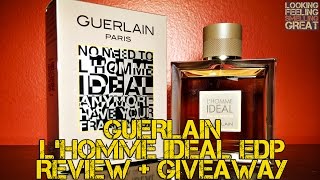 Guerlain LHomme Ideal EDP Review  FRAGRANCE REVIEW [upl. by Norby]