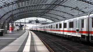 Berlin Hauptbahnhof  Ankunft Abfahrt der Züge vom Berliner Bahnhof [upl. by Anah59]