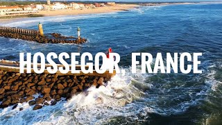 THE BEST SURFING SPOT IN FRANCE  HOSSEGOR FRANCE [upl. by Martainn12]