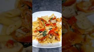 Healthy pasta recipe 🍃😊vegetarian sauce [upl. by Poll]