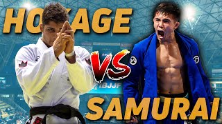 These Featherweights Throw Down🔥 Fabricio Andrey vs Samuel Nagai  2022 IBJJF World Championships [upl. by Eenahpets]